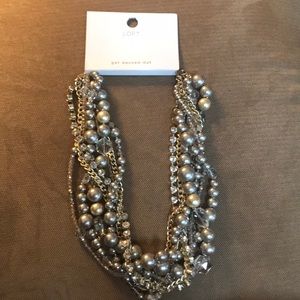 Multi strand statement necklace